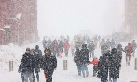 56 ilin ən şiddətli qarı yağdı