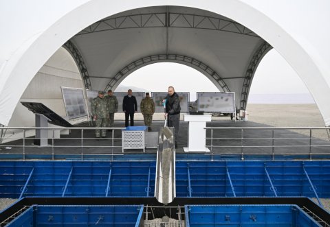 Prezident Xüsusi Əməliyyat Mərkəzinin təməlini qoydu