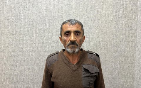 Xaçmazda məzar daşını yararsız hala salan şəxs saxlanıldı - FOTO