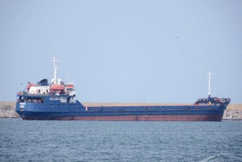 Xəzərdə gəmi qəzaya uğradı