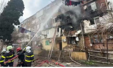Köçkün yataqxanasındakı yanğınla bağlı AÇIQLAMA