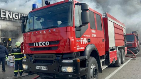 Dərnəgüldəki yanğının söndürülməsinə 18 ədəd texnika cəlb olundu