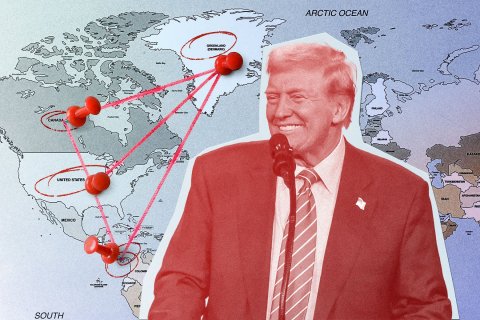 Tramp Danimarkanın baş nazirini 45 dəqiqə danladı - Qrenlandiyaya görə