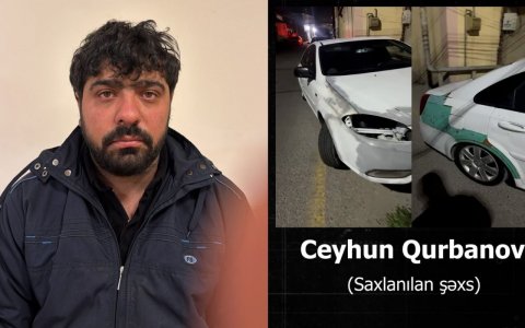 Narkotikin təsiri altında maşını idarə edən sürücü həbs olundu - VİDEO