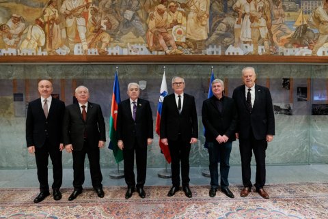 Ağalar Vəliyev və Heydər Əsədov Sloveniya Respublikasına səfər edib