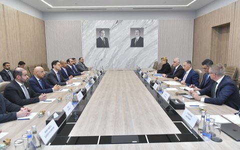 Rəşad Nəbiyev Məhəmməd Əli Əl-Şorafa ilə görüşdü