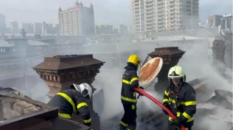 "Tarqovı"dakı yanğın söndürüldü: xəsarət alan var - YENİLƏNİB