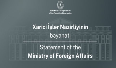 Azərbaycan XİN İranla bağlı tərəfləri təmkinli olmağa çağırıb