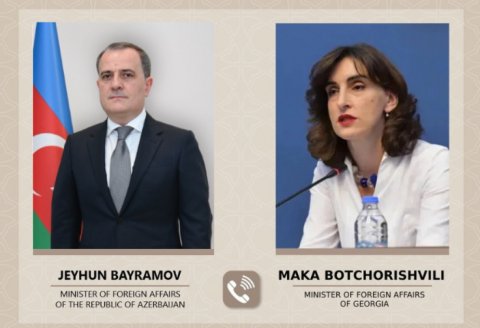 Gürcüstanın XİN rəhbəri Ceyhun Bayramova zəng etdi