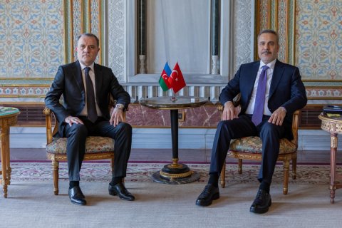 Ceyhun Bayramov Fidanla görüşdü