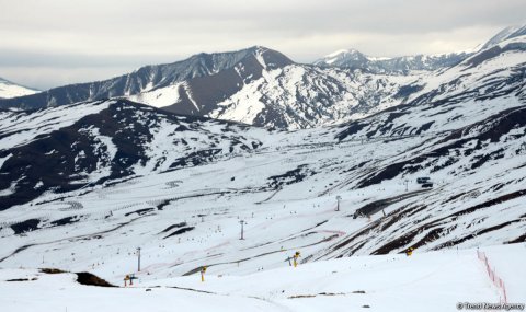 Şahdağa qar yağıb - Faktiki hava şəraiti