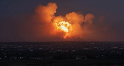 Rusiyanın ən böyük neft limanı vuruldu