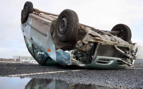 Bakıya sərnişin daşıyan maşın Masallıda qəzaya düşdü - Ölən var