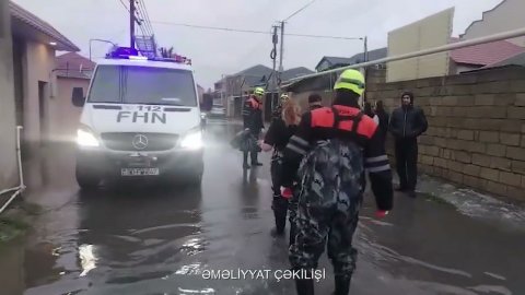 278 nəfər təxliyə edilib - VİDEO