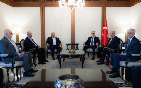 Fidan HƏMAS nümayəndələri ilə görüşdü