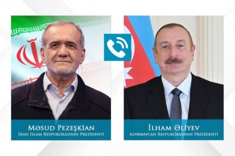 Pezeşkian Prezident İlham Əliyevə zəng edib