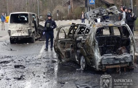 Rusiya Xarkovu vurdu, ölənlər var