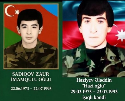 3 şəhidimizin qalıqları tapıldı