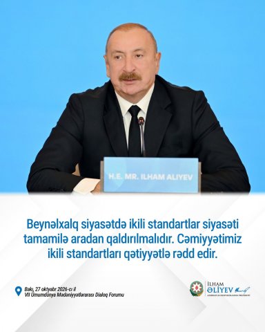 Dialoqdan ədalətə və sülhə gedən Azərbaycan yolu